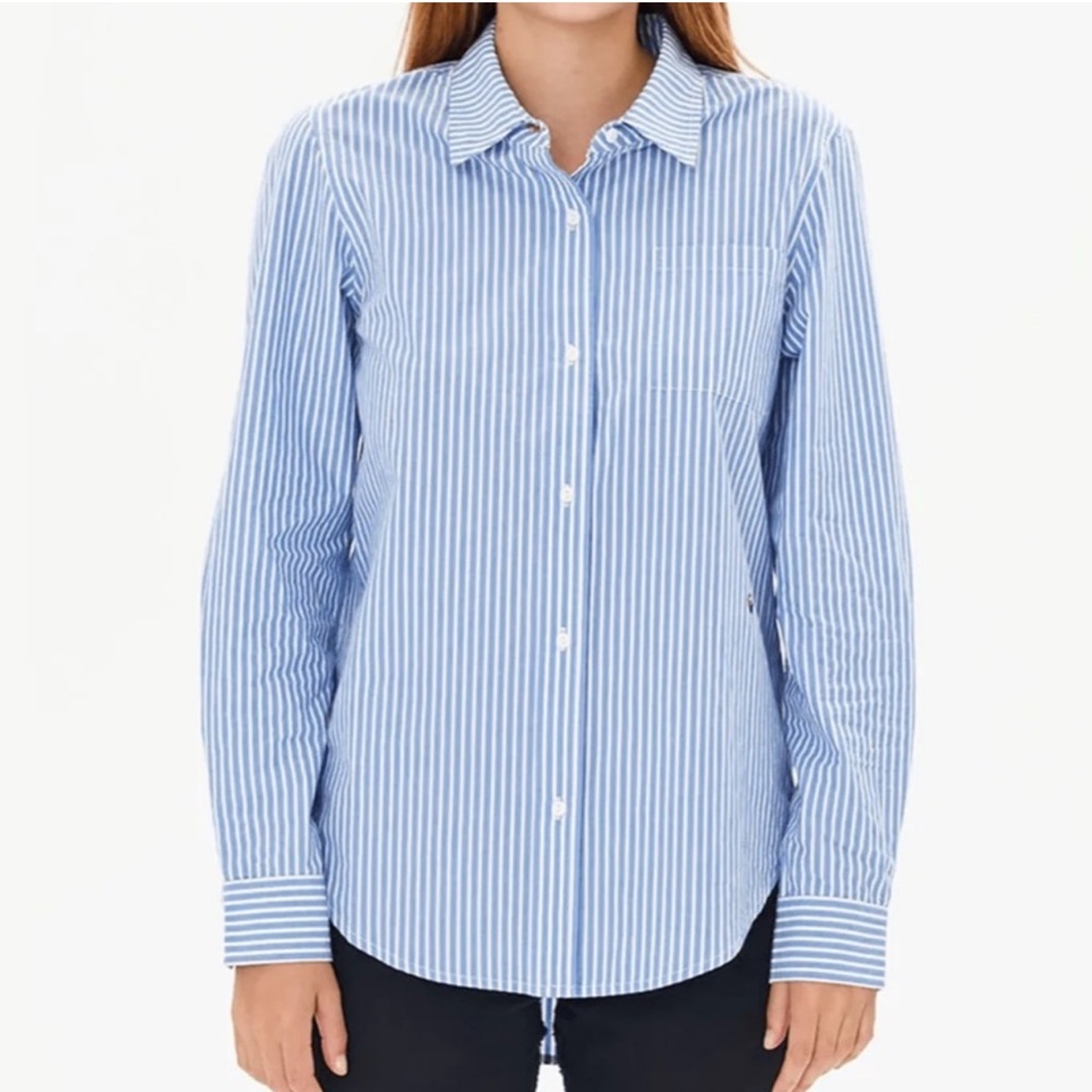 Claire V Phoebe Button Down Shirt